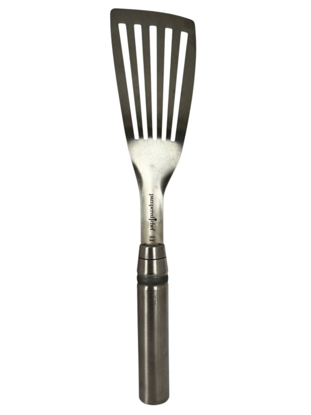 Pampered Chef Fish Spatula Slotted Pancake Turner Stainless Steel Kitchen Tool
